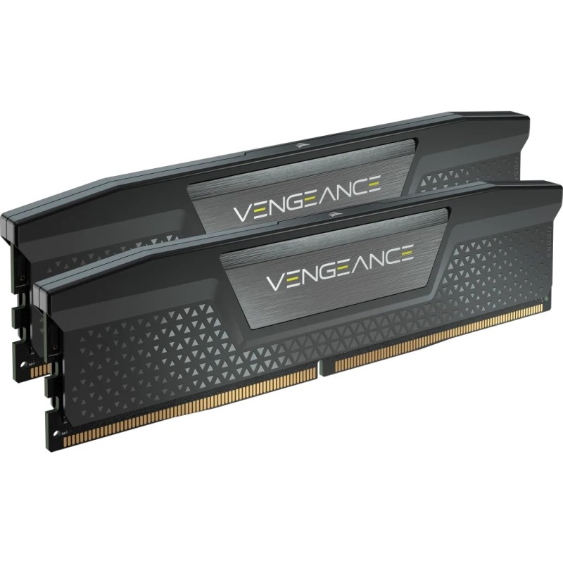 Buy 64GB PC 6000 CL30 CORSAIR KIT (2x32GB) VENGEANCE Black retail in Cyprus, Nicosia, Limassol, Larnaka, Pafos