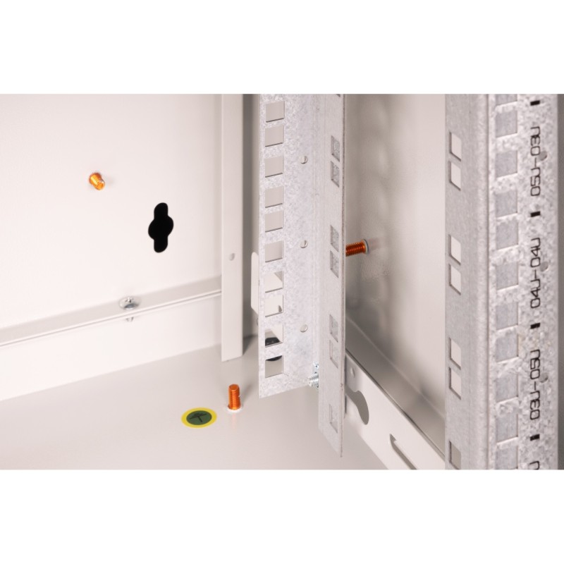 Buy DIGITUS Wall-mount Cabinet Unique 7HE 420x600x450mm Grey in Cyprus, Nicosia, Limassol, Larnaka, Pafos