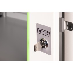 Buy DIGITUS Wall-mount Cabinet Unique 7HE 420x600x450mm Grey in Cyprus, Nicosia, Limassol, Larnaka, Pafos