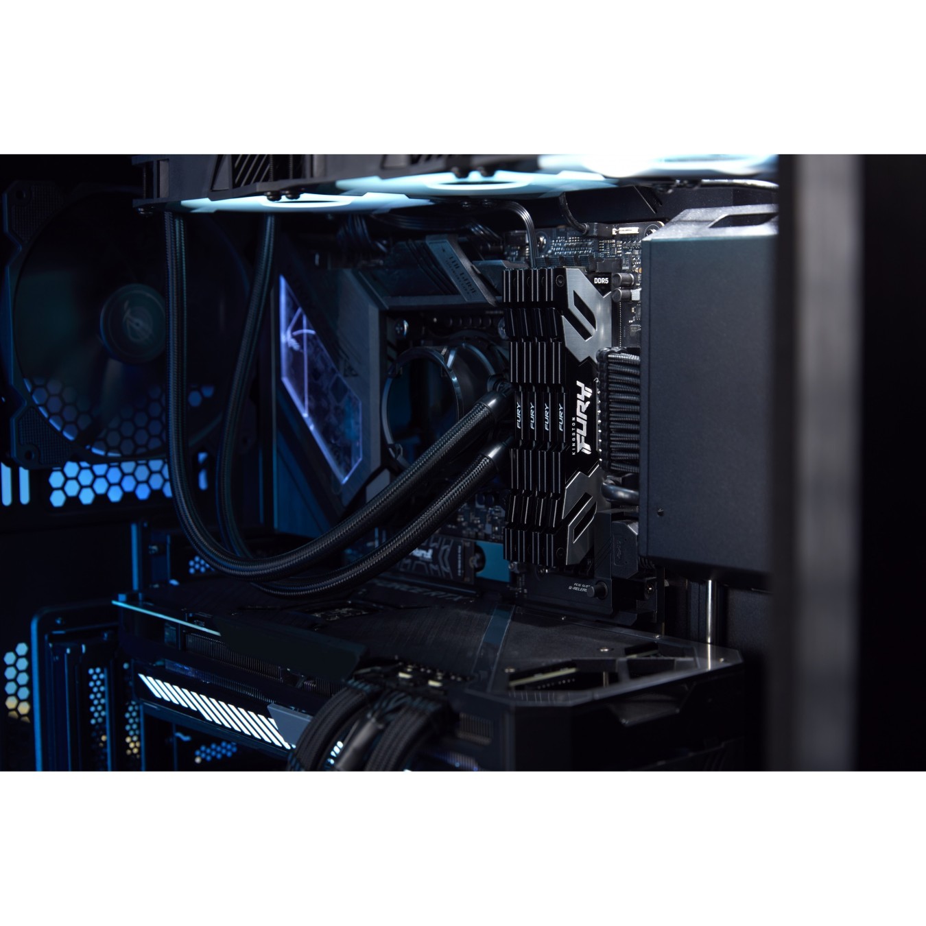 KINGSTON 32GB 6400MT s DDR5 CL32 DIMM Kit of 2 FURY Renegade Silver (Silver, 32GB, 6400MT s, CL32, DDR5, Kit of 2)