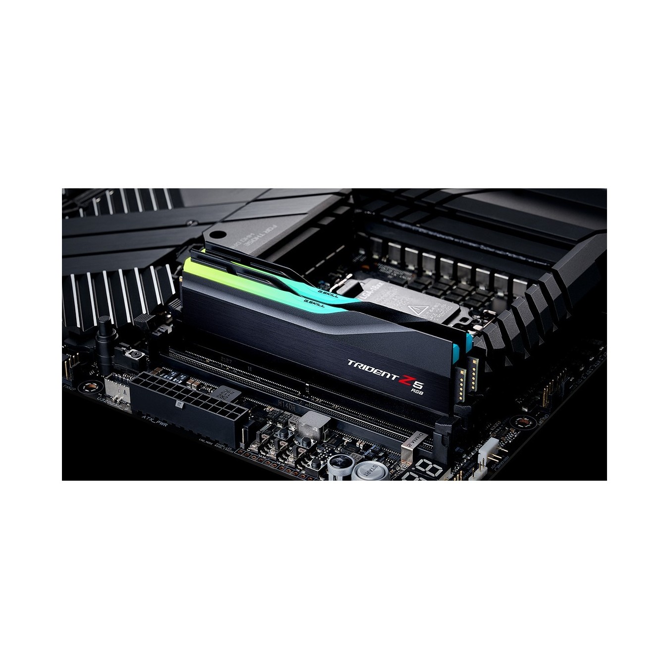 32GB PC 5600 CL40 G.Skill KIT (2x16GB) 32-TZ5RK RGB - 32-TZ5RK - Black, DDR5 5600 MHz, CL40, 288-pin DIMM, RGB