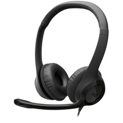 Buy Logitech H390 USB-C COMPUTER HEADSET - H390 - Black, USB-C, Wired, 20 - 2000... in Cyprus, Nicosia, Limassol, Larnaka, Pafos