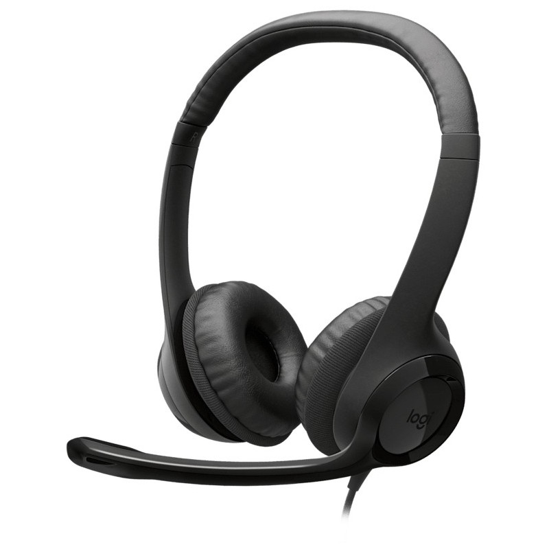 Buy Logitech H390 USB-C COMPUTER HEADSET - H390 - Black, USB-C, Wired, 20 - 2000... in Cyprus, Nicosia, Limassol, Larnaka, Pafos