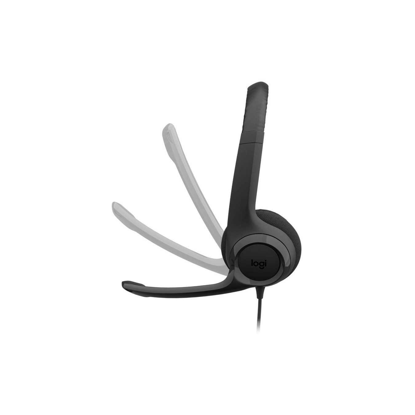 Logitech H390 USB-C COMPUTER HEADSET - H390 - Black, USB-C, Wired, 20 - 20000 Hz — Buy in Cyprus with Fast Delivery
