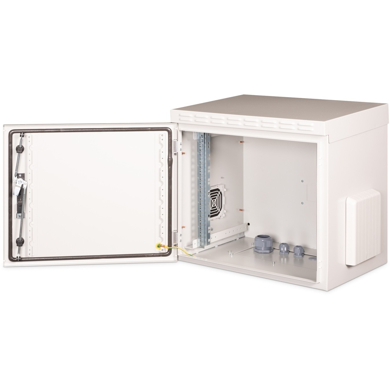 Wall Mounting Cabinet - 600x450 mm (WxD), Outdoor, IP55, Grey — Buy in Cyprus with Fast Delivery