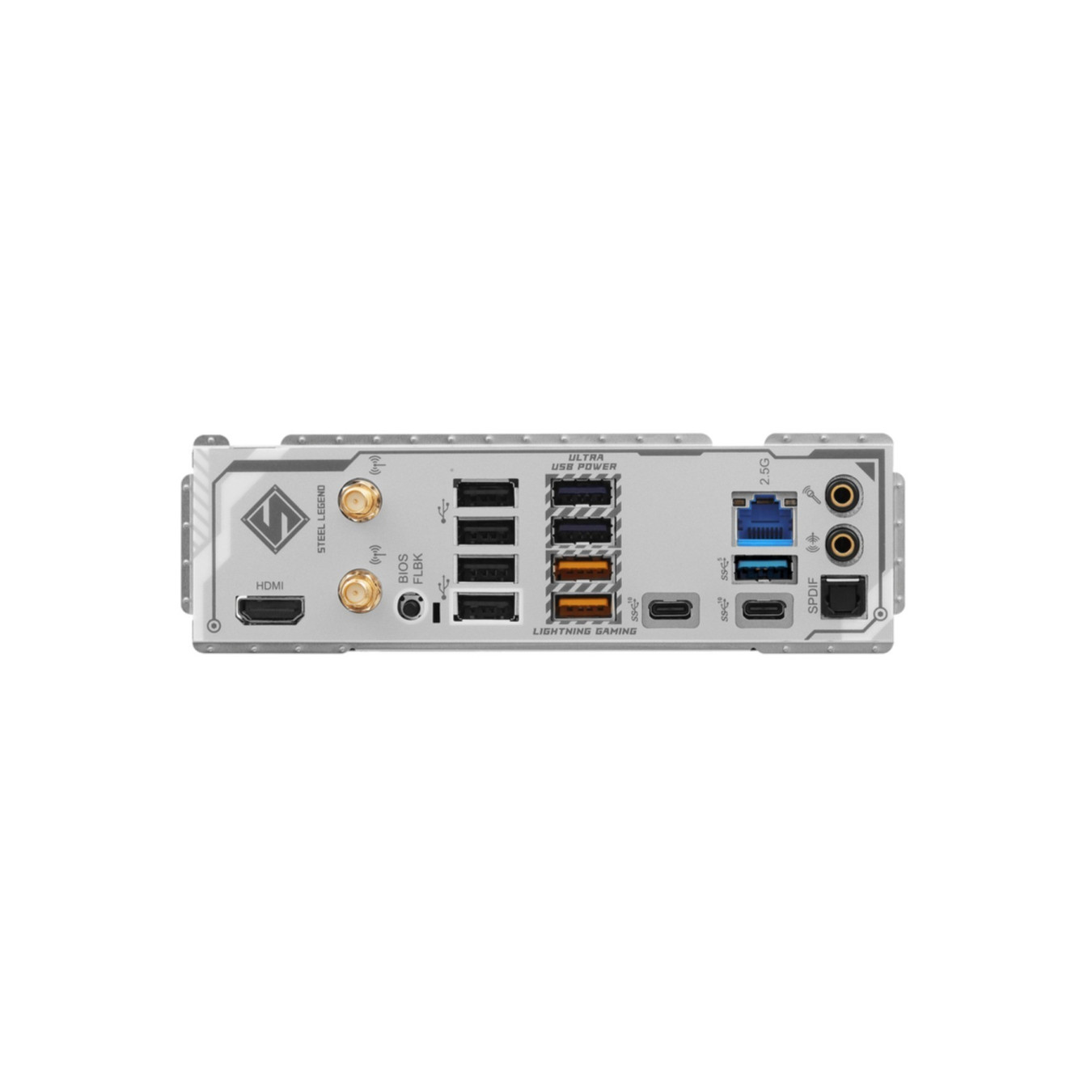 ASRock B850 Steel Legend WiFi - AM5 ATX Motherboard, DDR5, 4x M.2, 256GB Support, Wi-Fi 7, 2.5Gb LAN, White