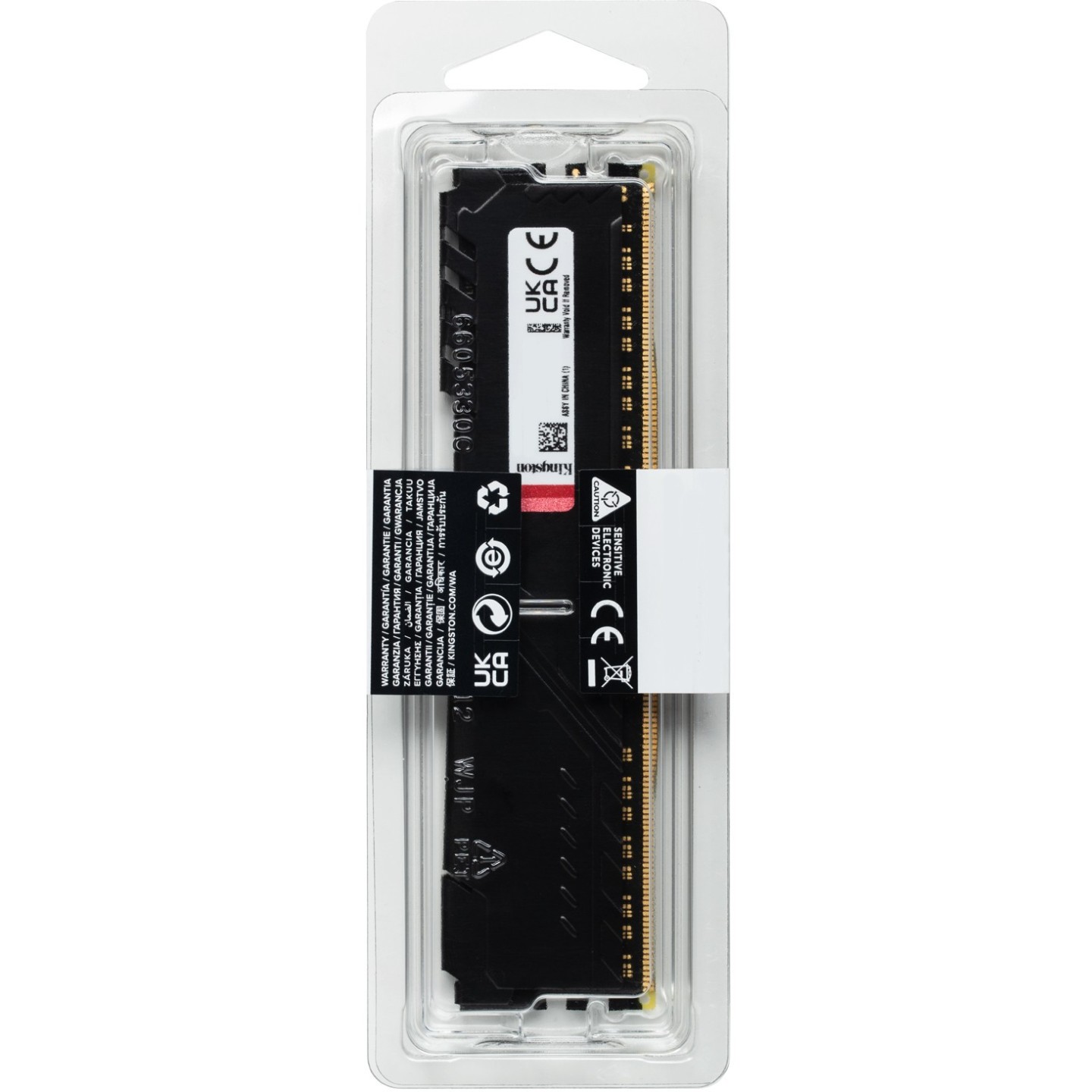 3600 8GB Kingston FURY Beast - KF436C17BB - Black DDR4 3600MT/s CL17 DIMM 288-pin (Boxed) — Buy in Cyprus with Fast Delivery