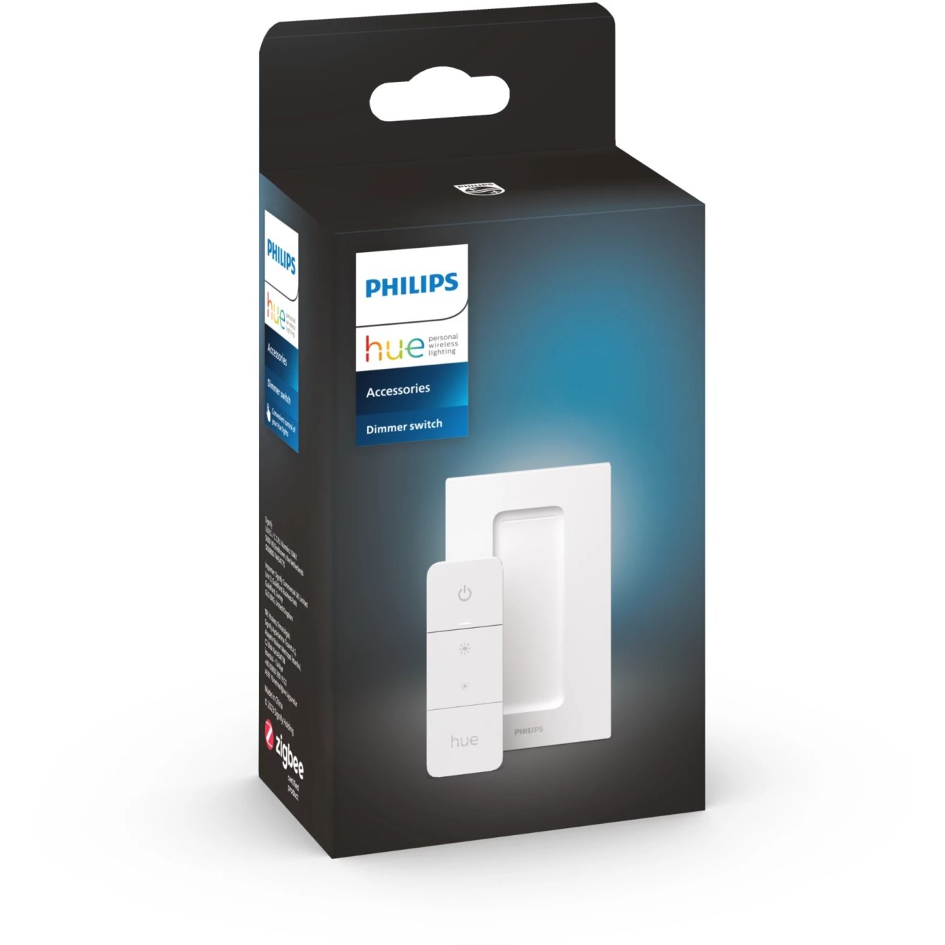 Philips Hue Dimmer Switch - V2 - White, 2-button, 2400-2483.5 MHz, IEEE 802.15.4, IP20 — Buy in Cyprus with Fast Delivery