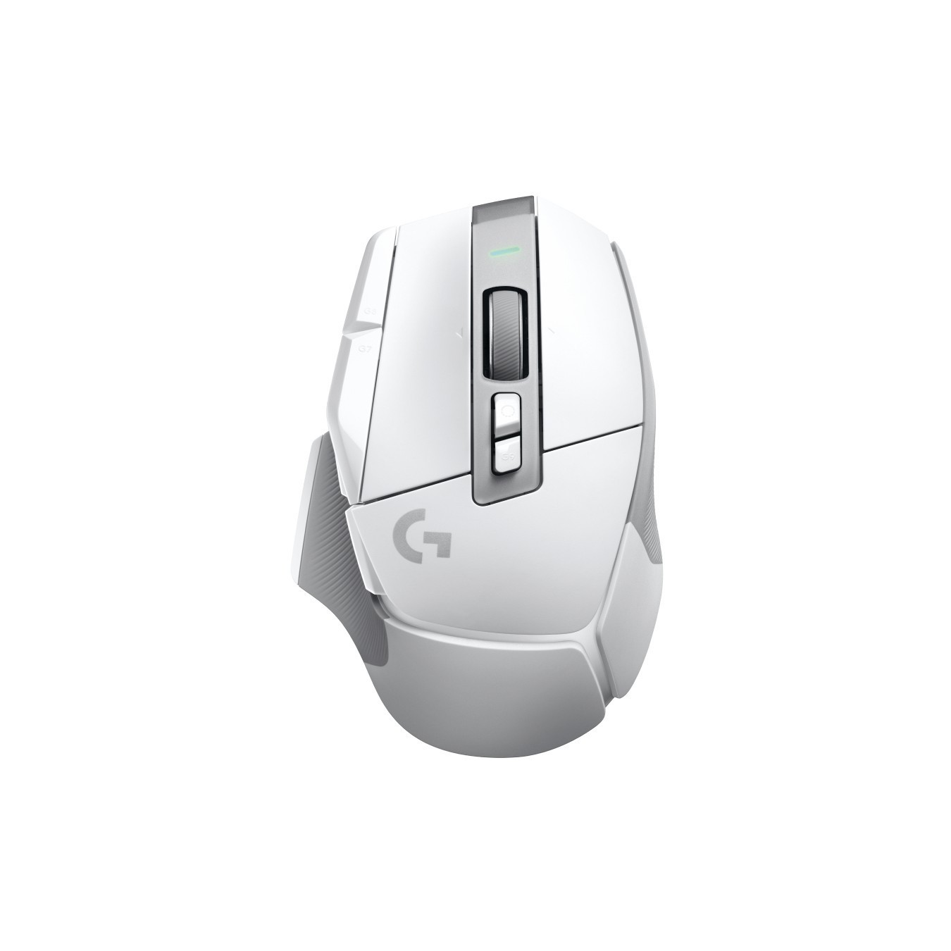 Logitech G G502 X LIGHTSPEED Mouse optical 8 buttons wireless 2.4 GHz USB MAU Logitech LIGHTSPEED receiver white