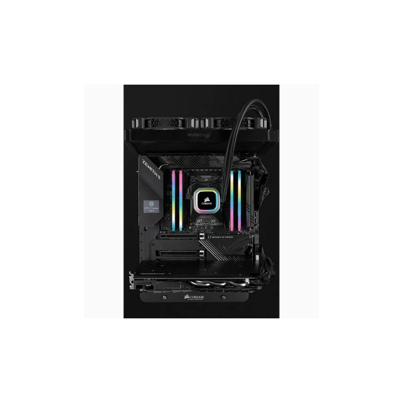 Buy 64GB PC 3200 CL16 CORSAIR KIT (4x16GB) VENGEANCE RGB retail - CMH64GX4M4E320... in Cyprus, Nicosia, Limassol, Larnaka, Pafos