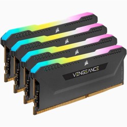 Buy 64GB PC 3200 CL16 CORSAIR KIT (4x16GB) VENGEANCE RGB retail - CMH64GX4M4E320... in Cyprus, Nicosia, Limassol, Larnaka, Pafos