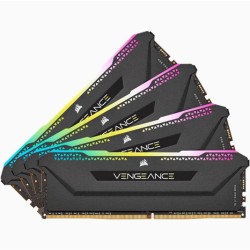 Buy 64GB PC 3200 CL16 CORSAIR KIT (4x16GB) VENGEANCE RGB retail - CMH64GX4M4E320... in Cyprus, Nicosia, Limassol, Larnaka, Pafos