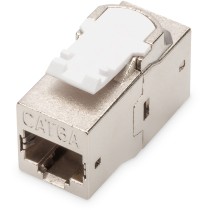 Keystone RJ45 CAT6 Coupler - Nickel, Shielded — Buy in Cyprus with Fast Delivery