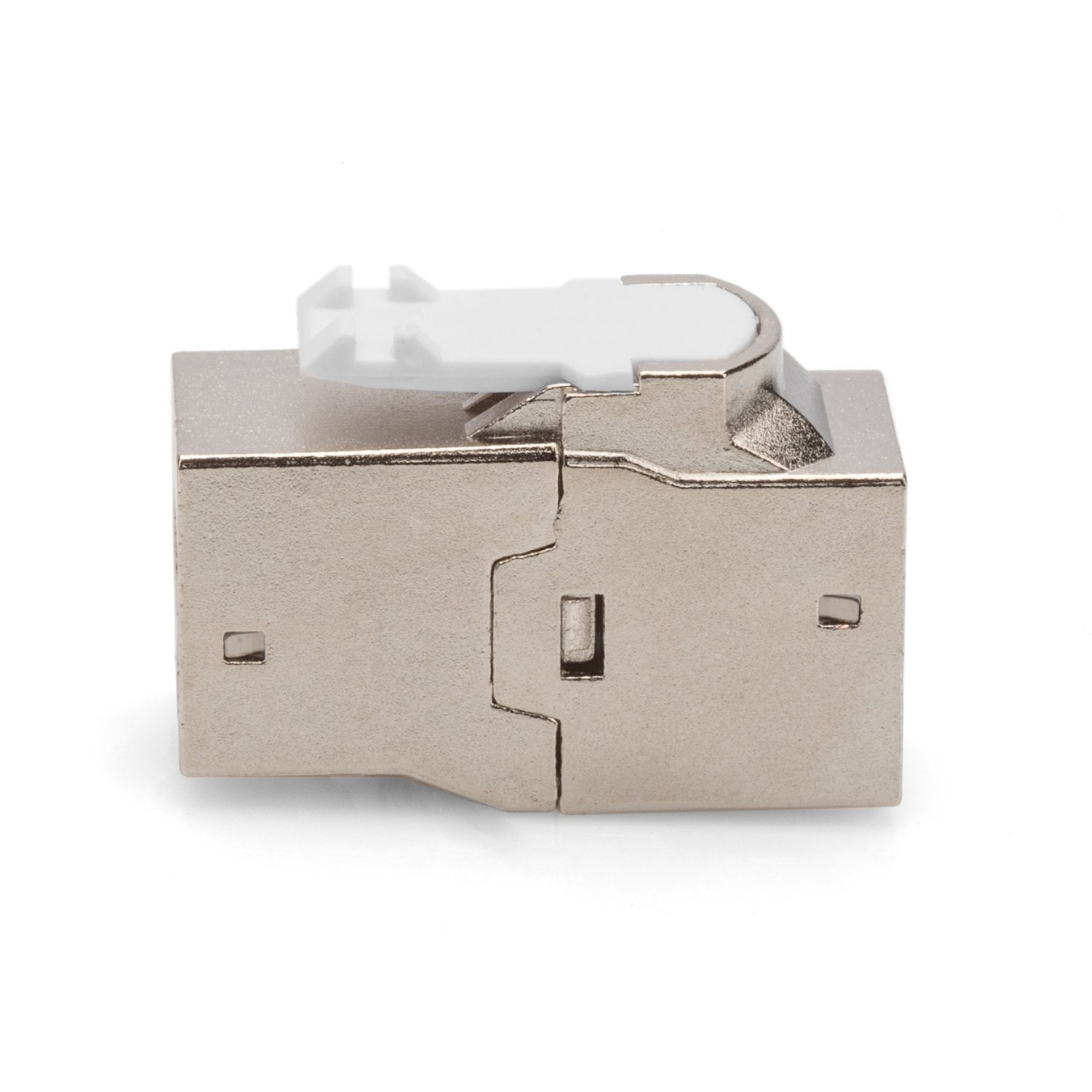 Keystone RJ45 CAT6 Coupler - Nickel, Shielded — Buy in Cyprus with Fast Delivery