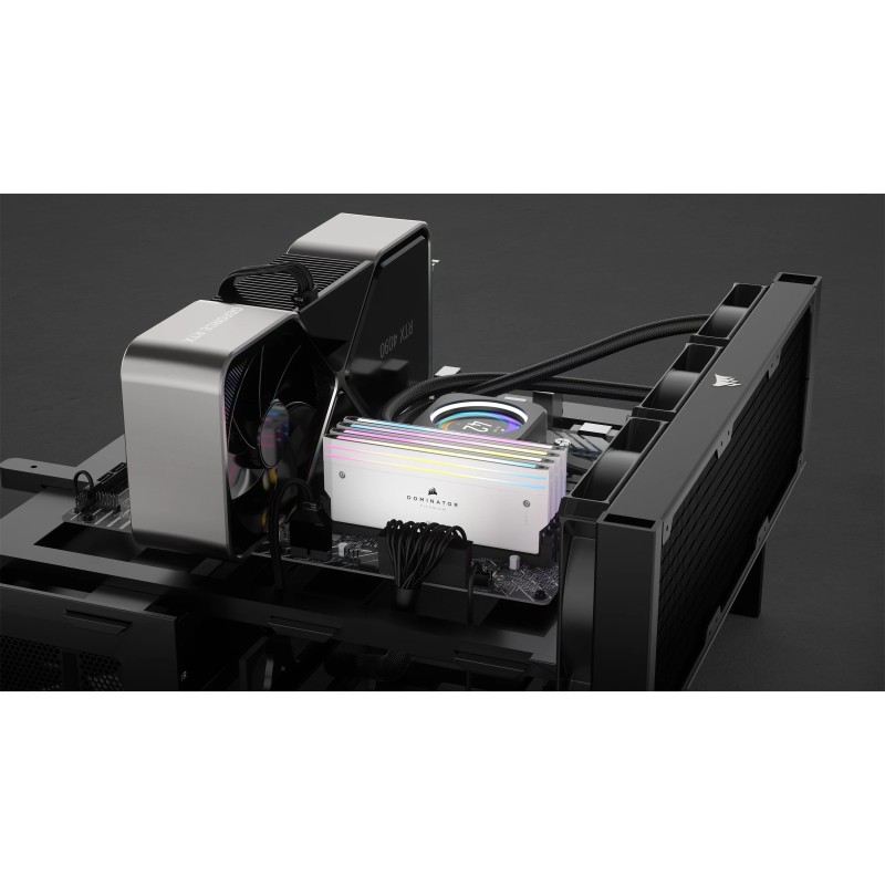 Buy 32GB PC 6000 CL30 CORSAIR KIT (2x16GB) DOMIN. T RGB Wh retail in Cyprus, Nicosia, Limassol, Larnaka, Pafos