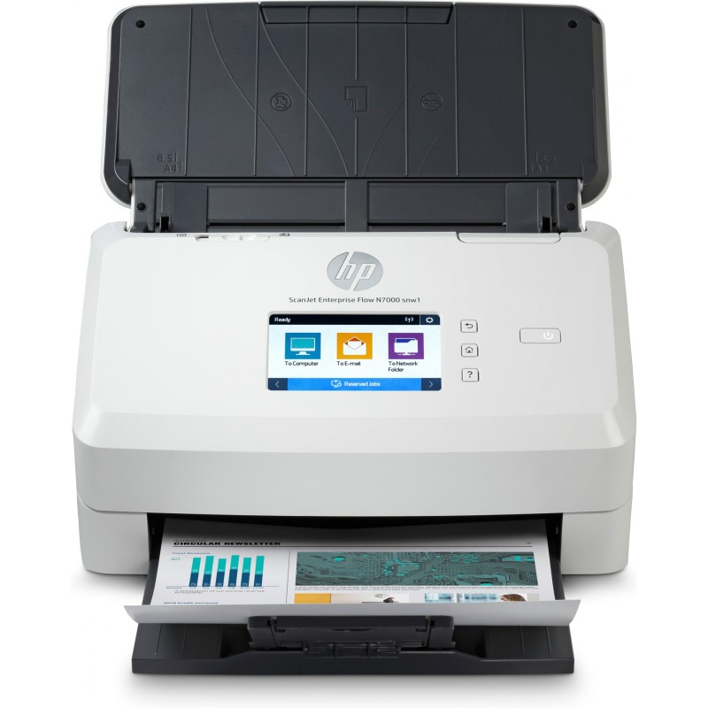 Buy HP ScanJet Enterprise Flow N7000snw1 Document Scanner LAN WiFi - N7000snw1 -... in Cyprus, Nicosia, Limassol, Larnaka, Pafos