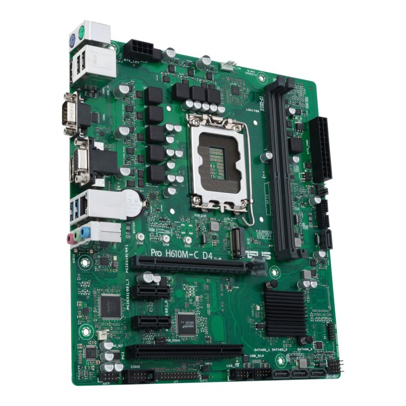 Buy ASUS PRO H610M-C-CSM D4 - Micro-ATX LGA1700 Motherboard - Intel H610, DDR4 u... in Cyprus, Nicosia, Limassol, Larnaka, Pafos