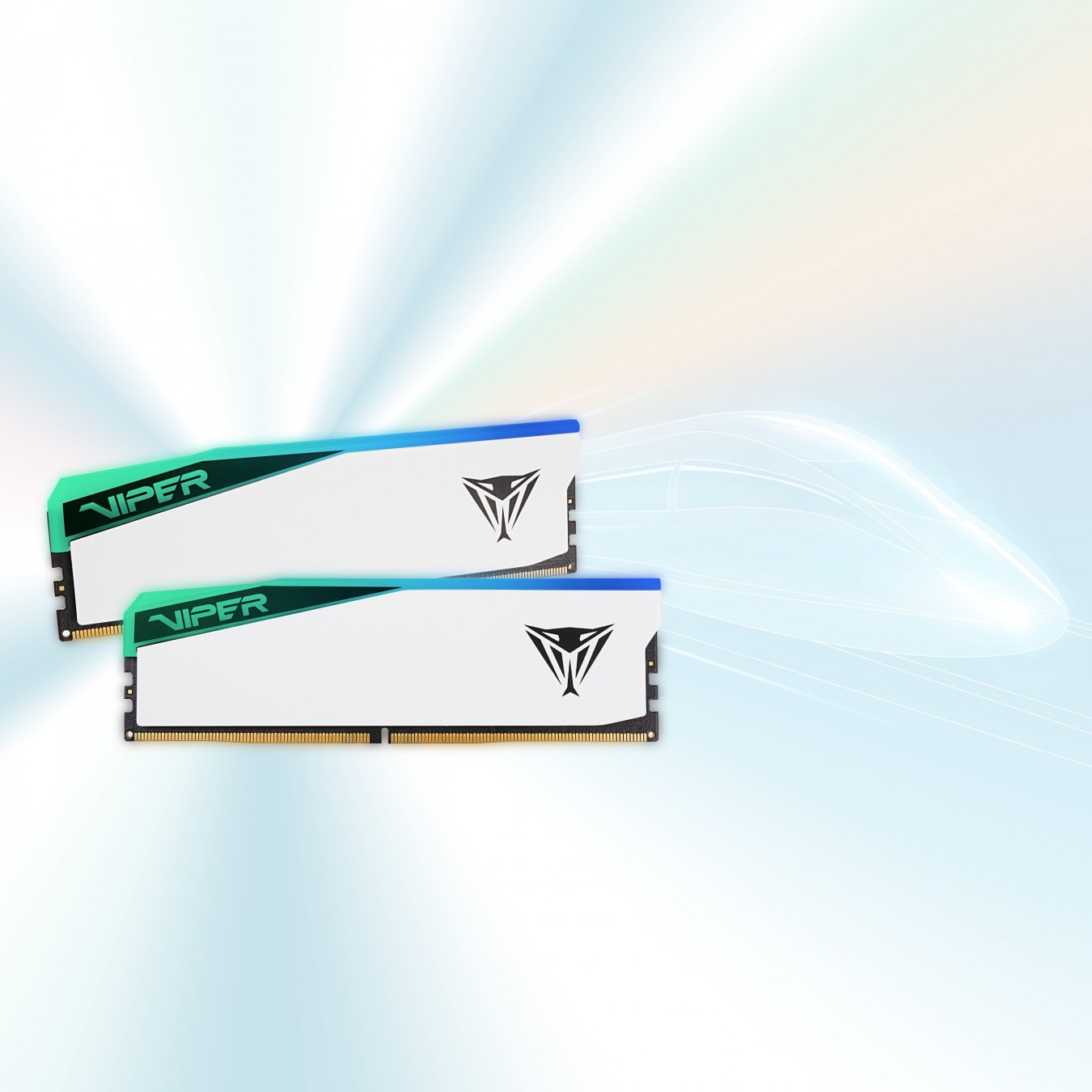 Patriot DIMM 6000 DDR5 (2x24 GB) Dual-Kit - PVER548G60C42KW - Viper Elite 5 RGB, Intel XMP, AMD EXPO