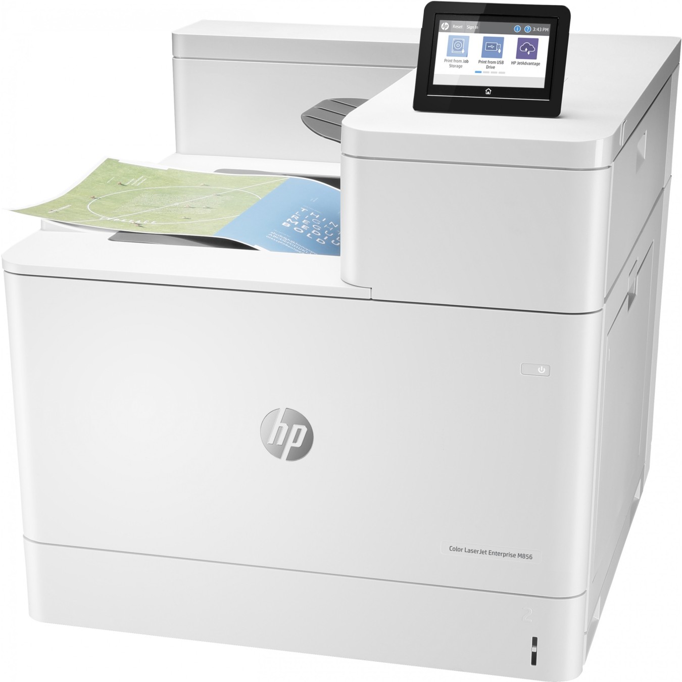 FL HP Color LaserJet Enterprise M856dn - M856dn - Color, A3, LAN, Duplex — Buy in Cyprus with Fast Delivery