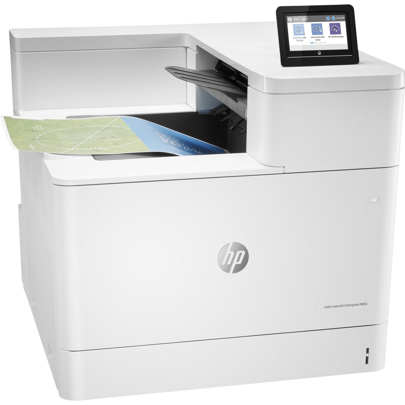 FL HP Color LaserJet Enterprise M856dn - M856dn - Color, A3, LAN, Duplex — Buy in Cyprus with Fast Delivery