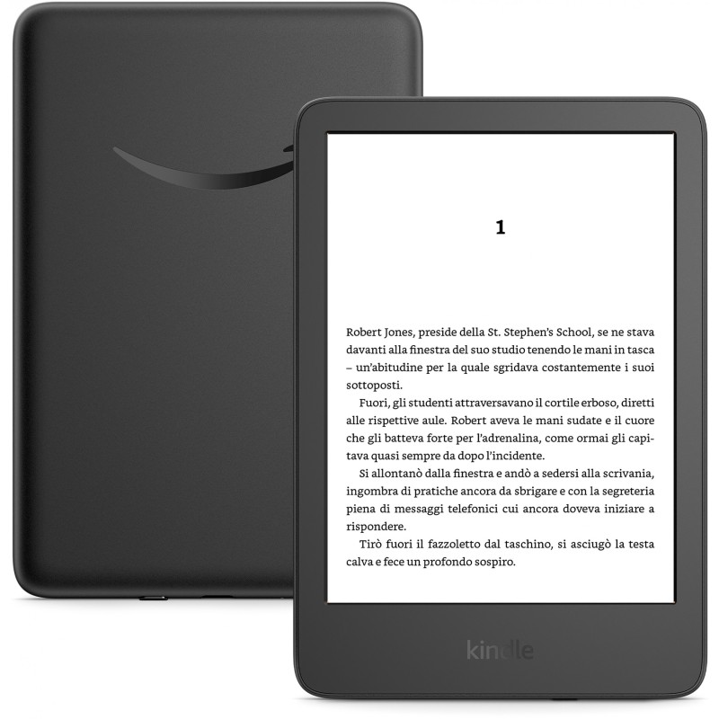 Buy Amazon Kindle 6\" - Black, 16GB, Special Offers, 2024 edition in Cyprus, Nicosia, Limassol, Larnaka, Pafos