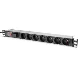 Buy DIGITUS PDU 1U - 7xCEE7 outlets, 230V, 16A, black in Cyprus, Nicosia, Limassol, Larnaka, Pafos