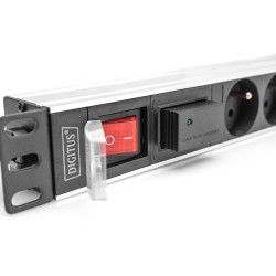 Buy DIGITUS PDU 1U - 7xCEE7 outlets, 230V, 16A, black in Cyprus, Nicosia, Limassol, Larnaka, Pafos