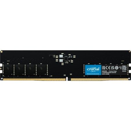 Crucial 32GB DDR5 5600MHz CL46 UDIMM CT32G56C46U5 On-Die ECC (Boxed) — Buy in Cyprus with Fast Delivery