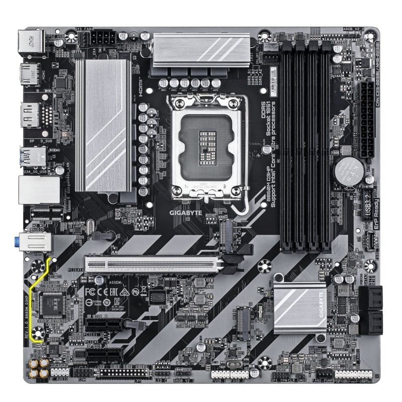 Buy GIGABYTE GA-B860M D3HP - Micro-ATX LGA1851 Motherboard - DDR5, 4x DIMM, Up t... in Cyprus, Nicosia, Limassol, Larnaka, Pafos