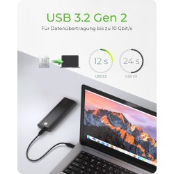 Buy ICY BOX IB-1807MT-C31 External USB-C 3.2 Enclosure for M.2 NVMe SSD with Wri... in Cyprus, Nicosia, Limassol, Larnaka, Pafos