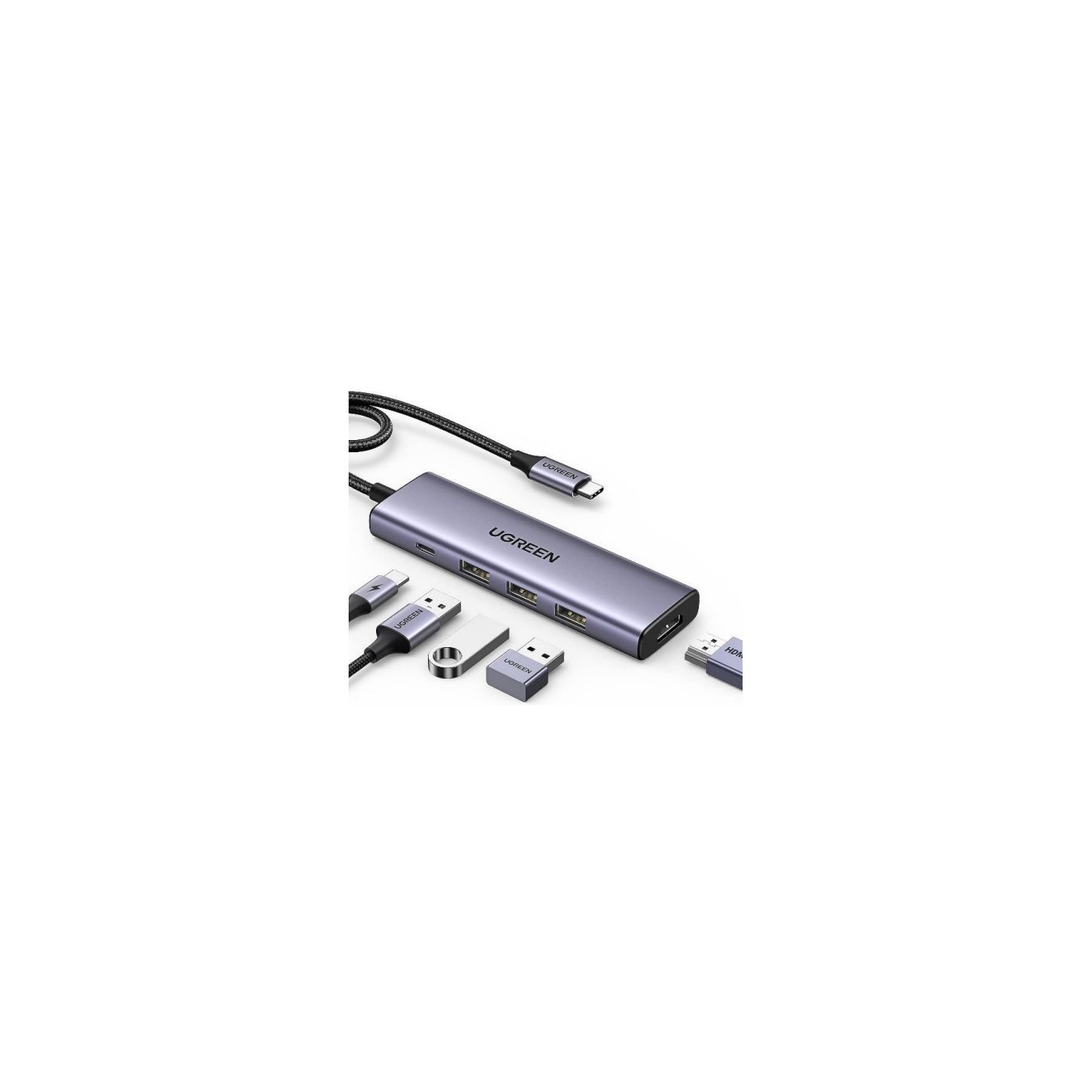 UGREEN Revodok 5-in-1 4K HDMI USB-C Hub with 3x USB-A 3.0 — Buy in Cyprus with Fast Delivery