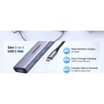 UGREEN Revodok 5-in-1 4K HDMI USB-C Hub with 3x USB-A 3.0 — Buy in Cyprus with Fast Delivery