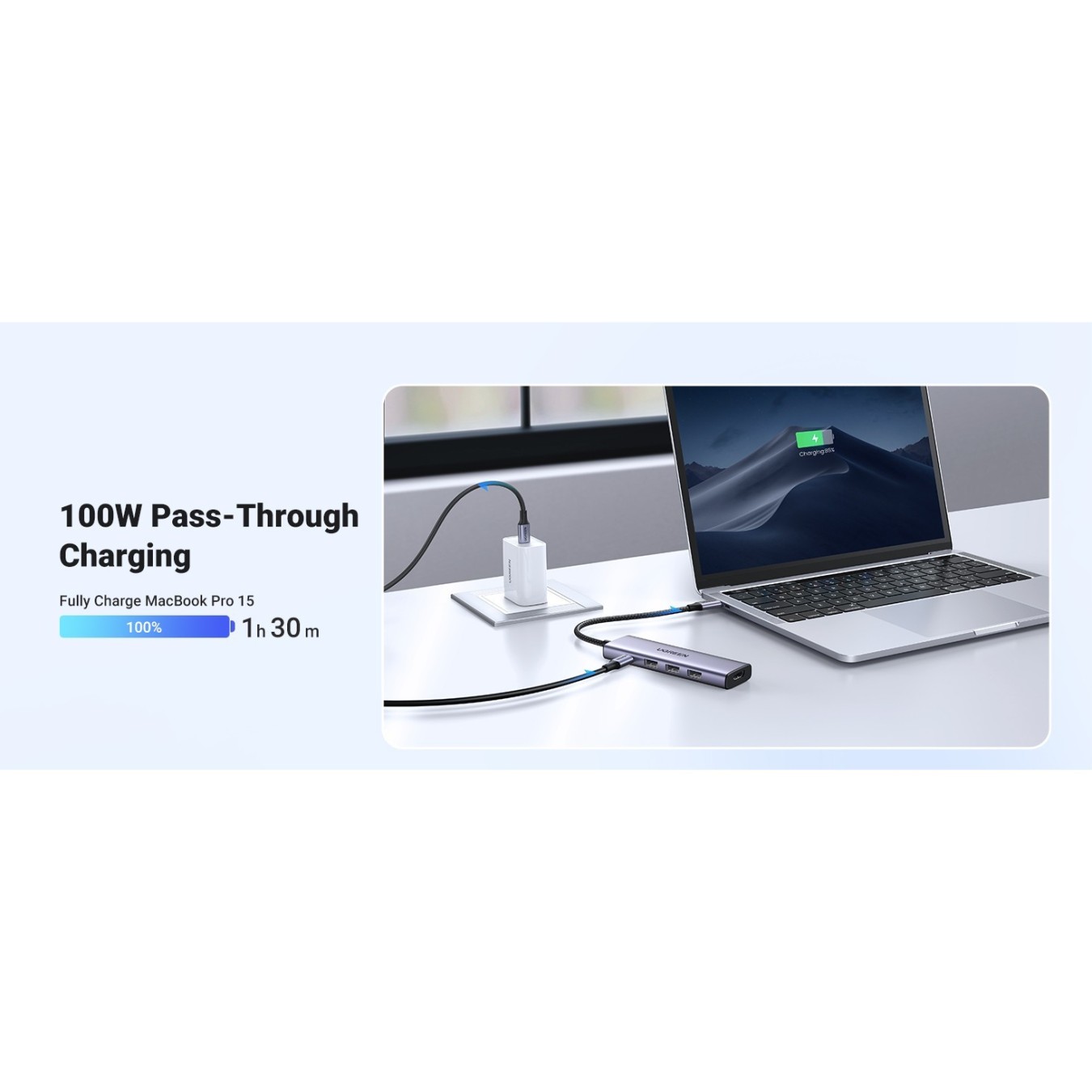 UGREEN Revodok 5-in-1 4K HDMI USB-C Hub with 3x USB-A 3.0 — Buy in Cyprus with Fast Delivery
