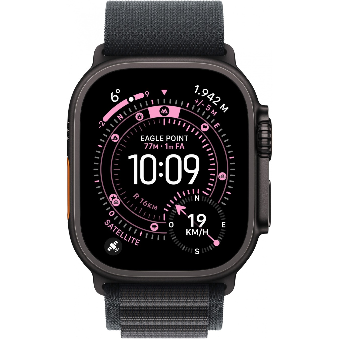 Apple Watch Ultra 3 Titanium Cellular 49mm Schwarz (Alpine Loop schwarz) Medium — Buy in Cyprus with Fast Delivery