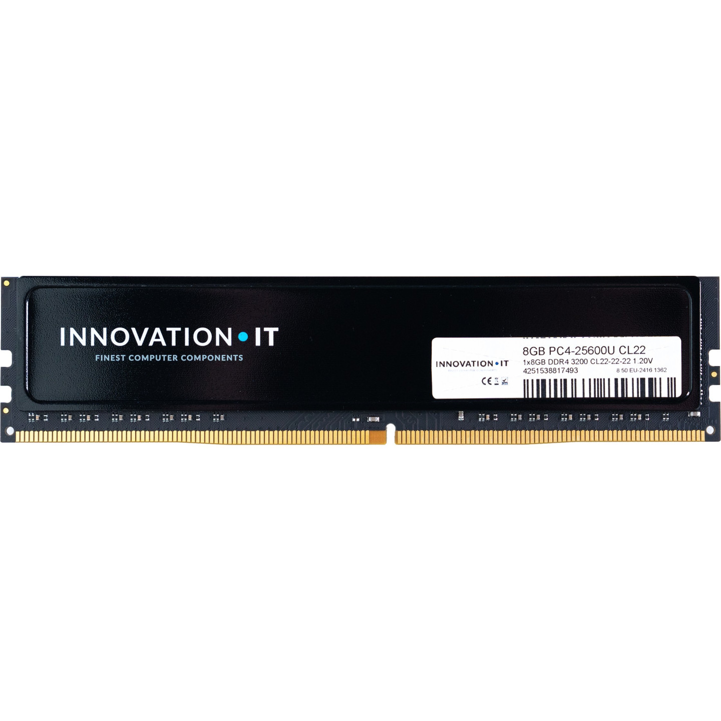 Innovation IT 8GB DDR4-3200 SO-DIMM CL22-22-22 1.2V w/ Heatspreader (Boxed) — Buy in Cyprus with Fast Delivery