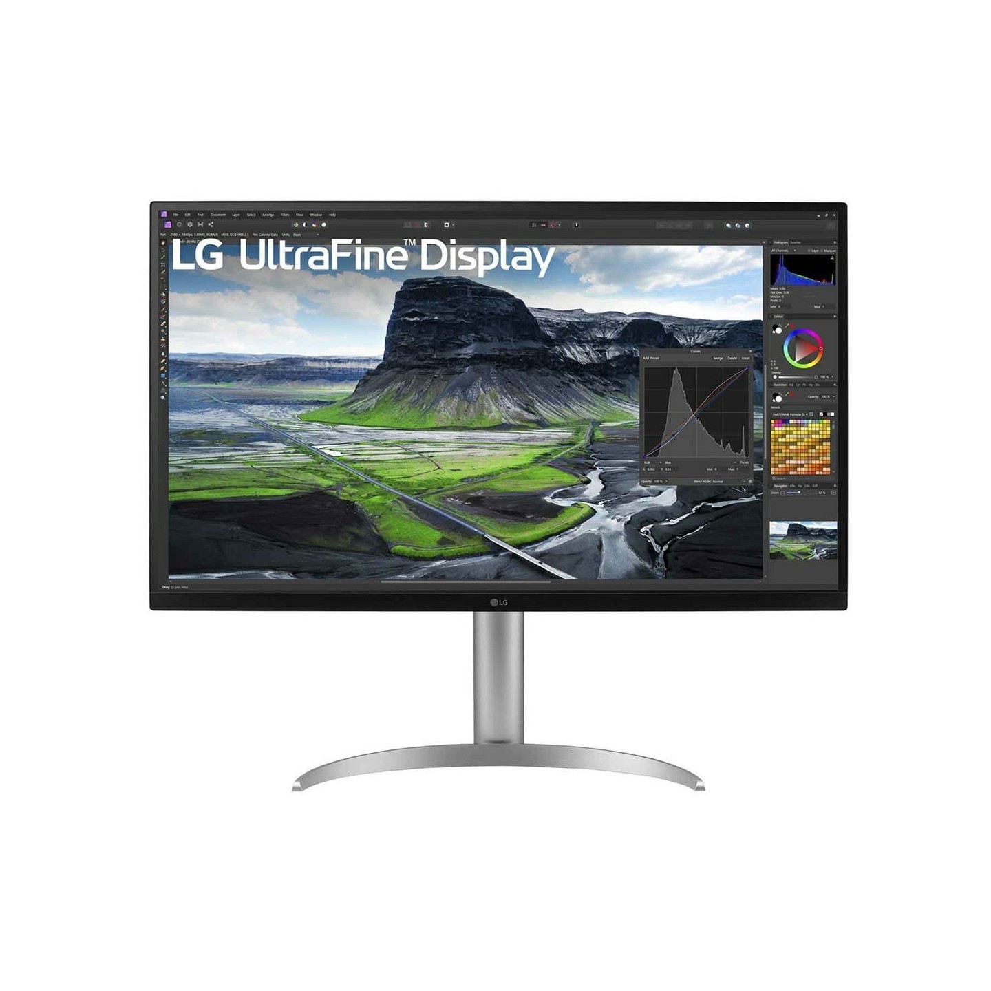 LG UltraFine 32UQ850V-W 32" 4K IPS 60Hz HDR400 USB-C 90W Speakers Pivot (Boxed) — Buy in Cyprus with Fast Delivery