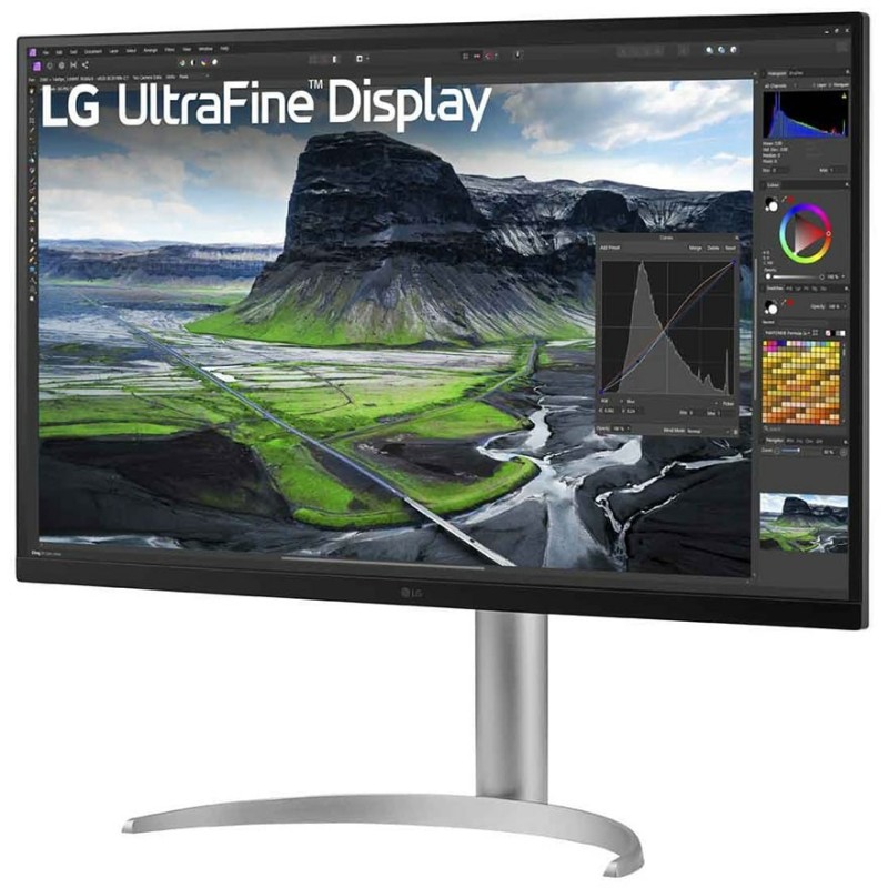 LG UltraFine 32UQ850V-W 32" 4K IPS 60Hz HDR400 USB-C 90W Speakers Pivot (Boxed) — Buy in Cyprus with Fast Delivery