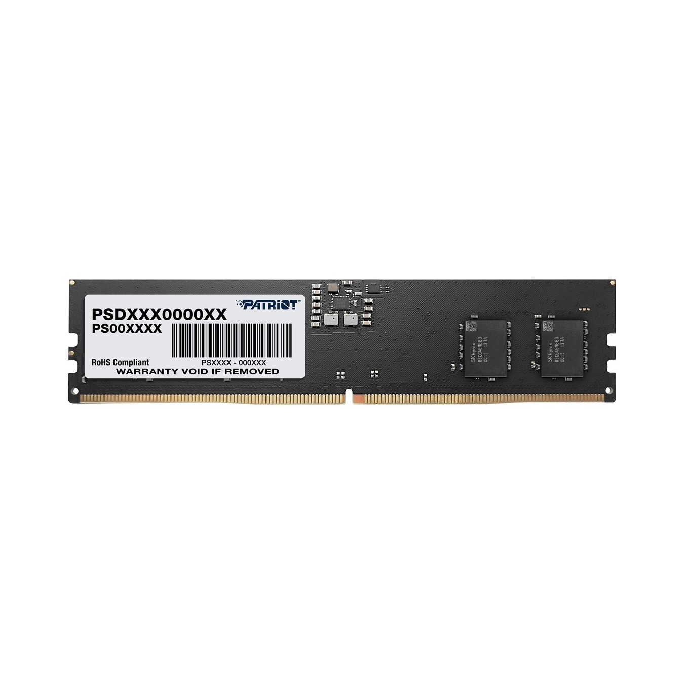 Patriot 16 GB DDR5 4800 DIMM - PSD516G480081 Signature Line - Black — Buy in Cyprus with Fast Delivery