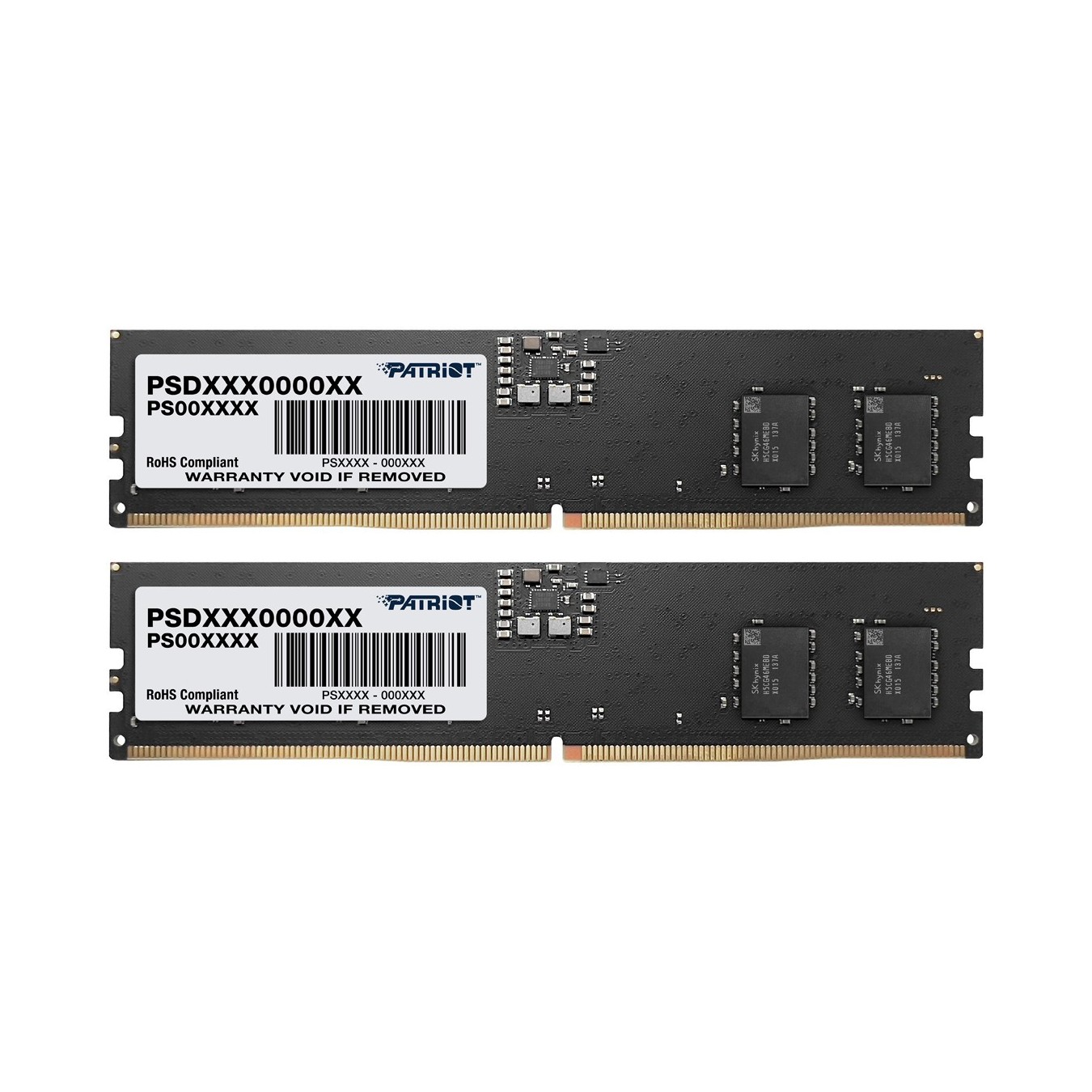 Patriot 16 GB DDR5 4800 DIMM - PSD516G480081 Signature Line - Black — Buy in Cyprus with Fast Delivery