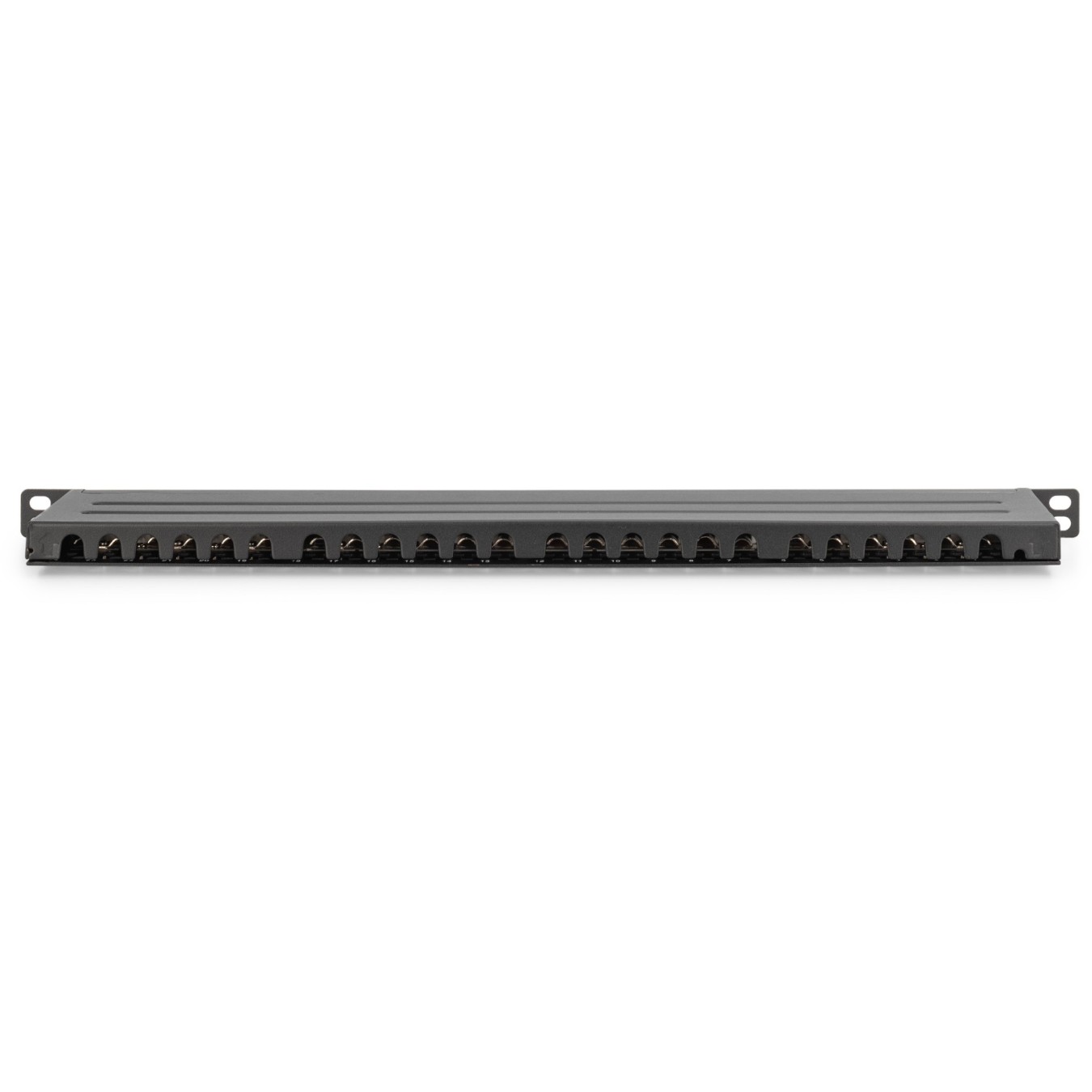 DIGITUS Patch Panel - 0.5HE 24-Port Cat6 Shielded Black — Buy in Cyprus with Fast Delivery