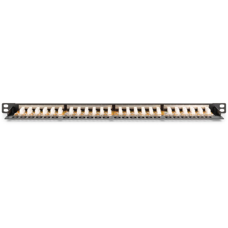 Buy DIGITUS Patch Panel - 0.5HE 24-Port Cat6 Shielded Black in Cyprus, Nicosia, Limassol, Larnaka, Pafos