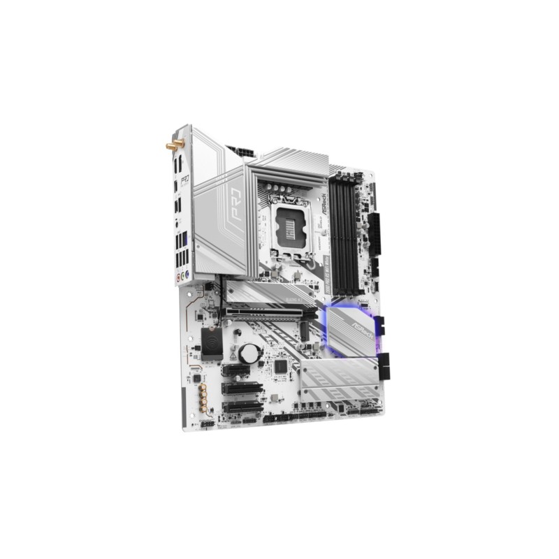 Buy ASRock Z890 Pro RS WiFi White - Z890 ATX Motherboard, LGA1851, DDR5, Up to 2... in Cyprus, Nicosia, Limassol, Larnaka, Pafos