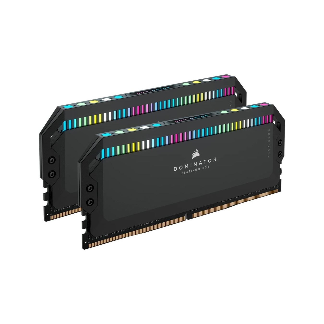 32 GB Corsair DIMM 6200 Dual-Kit (2x16 GB) - CMT32GX5M2X6200C36 - schwarz. Dominator Platinum RGB, INTEL XMP