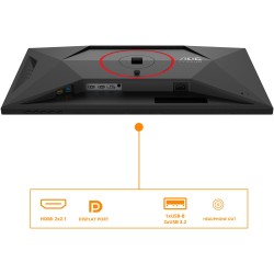 Buy 68.6cm (27') U27G4R 16:09 2xHDMI+DP+USB IPS bl. red - U27G4R - 68.6cm (27') ... in Cyprus, Nicosia, Limassol, Larnaka, Pafos