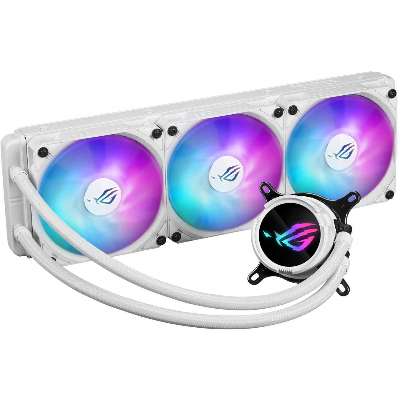 K Asus WAK ROG Strix LC III 360 ARGB White Edition - ROG Strix LC III 360 ARGB - White Edition