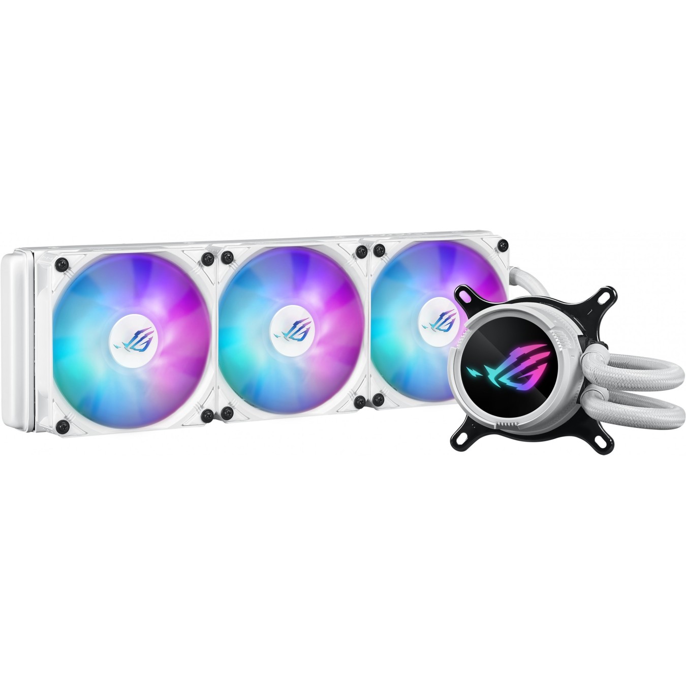 K Asus WAK ROG Strix LC III 360 ARGB White Edition - ROG Strix LC III 360 ARGB - White Edition