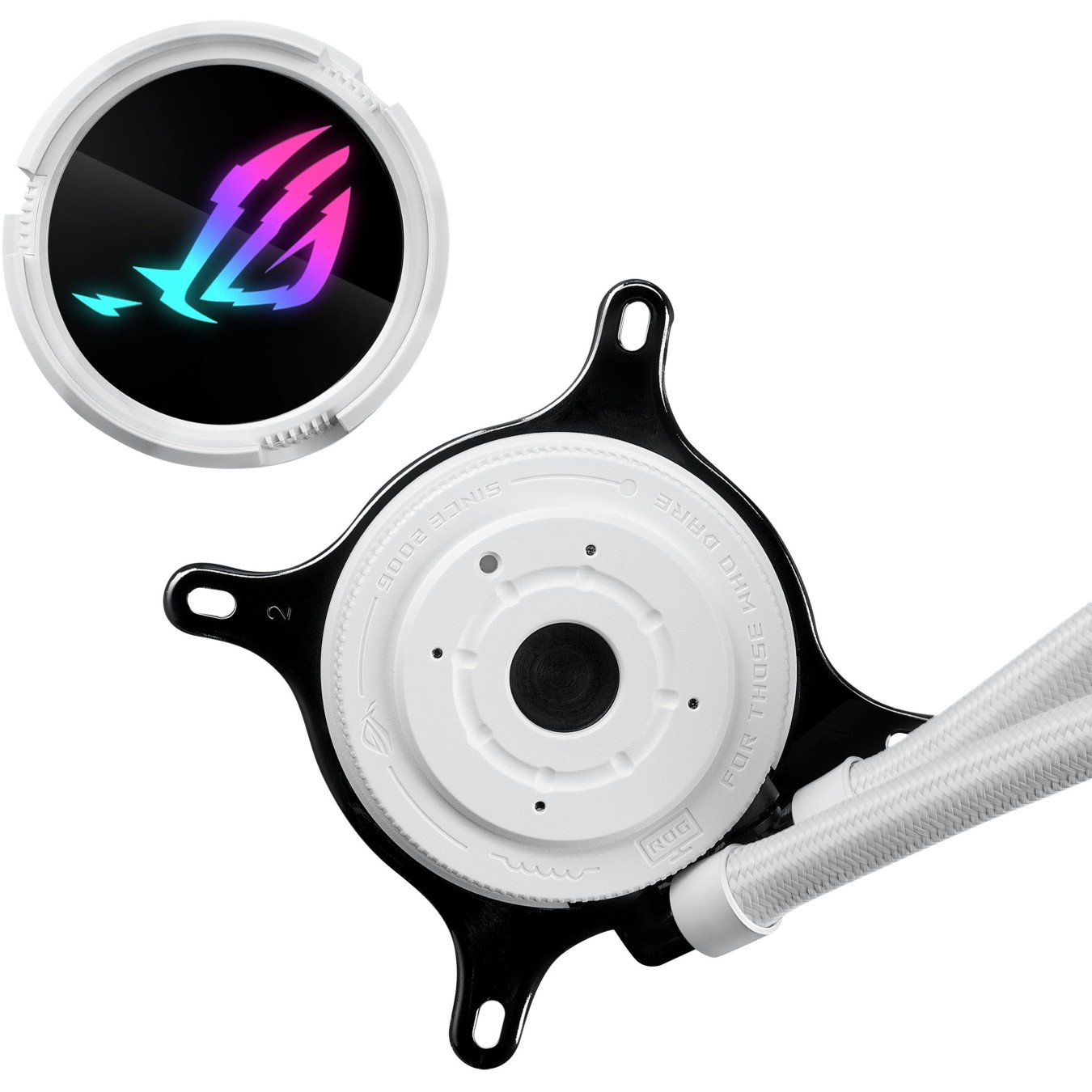 K Asus WAK ROG Strix LC III 360 ARGB White Edition - ROG Strix LC III 360 ARGB - White Edition