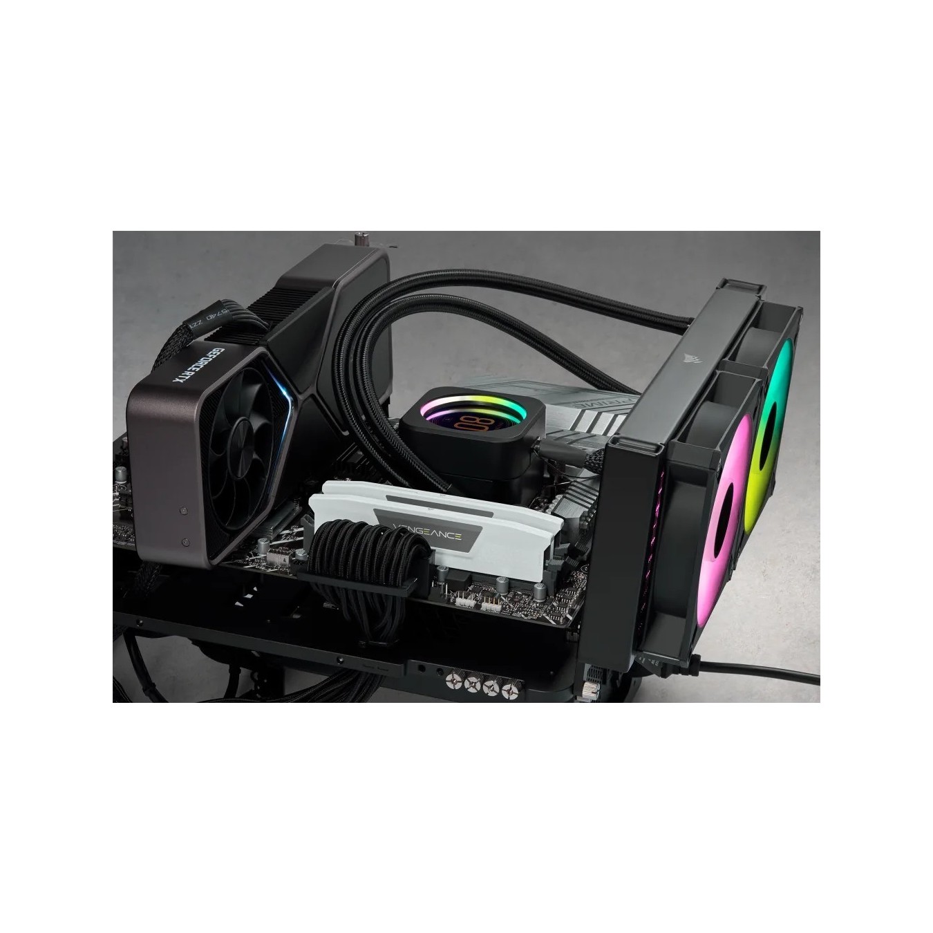 32GB PC 5600 CL40 CORSAIR KIT (2x16GB) VENGEANCE RGB w retail — Buy in Cyprus with Fast Delivery
