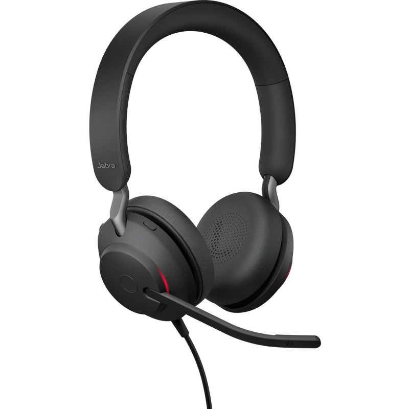 Buy Jabra Evolve2 40 SE - Evolve2 40 SE USB-C. UC Stereo. Ext. Cord - Black in Cyprus, Nicosia, Limassol, Larnaka, Pafos
