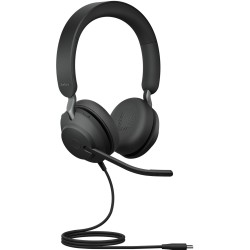 Buy Jabra Evolve2 40 SE - Evolve2 40 SE USB-C. UC Stereo. Ext. Cord - Black in Cyprus, Nicosia, Limassol, Larnaka, Pafos